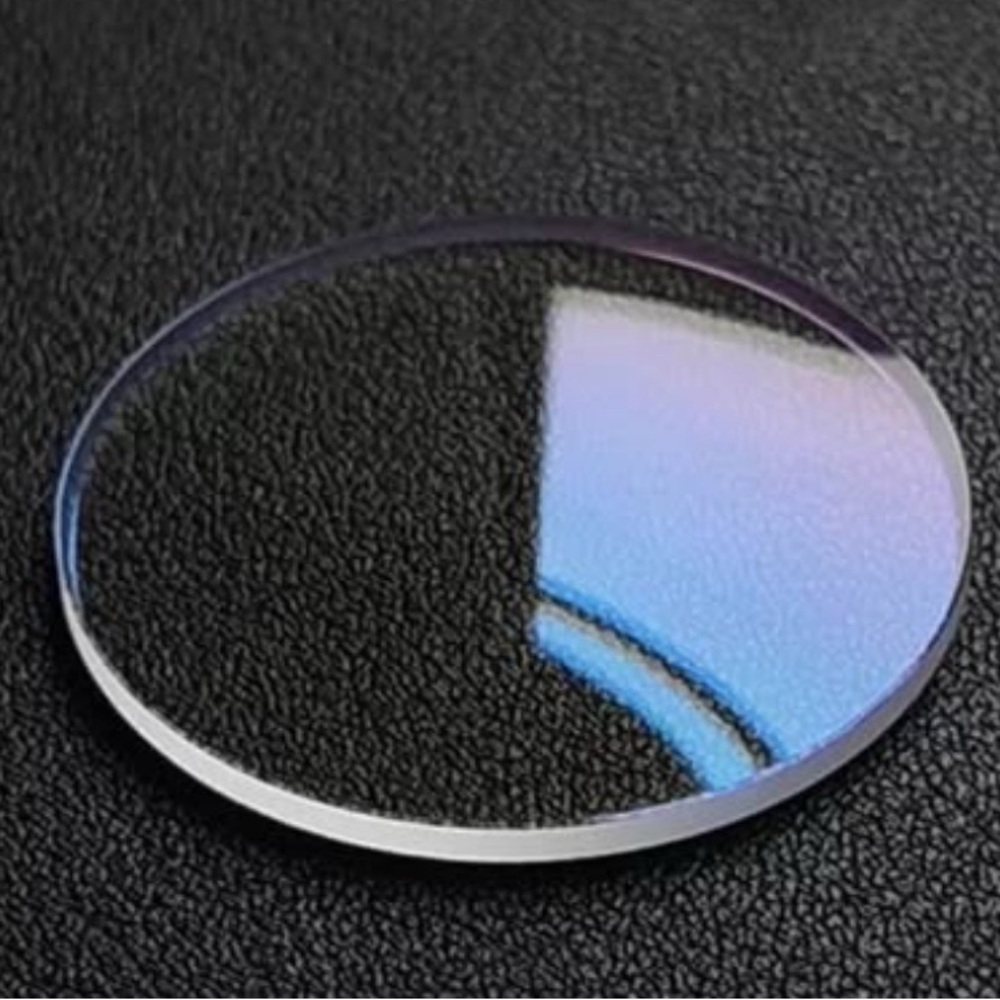 AR Blue 1.2mm-2.5mm Thick Double Dome Mineral Watch Glass Round Crystal 26-40mm